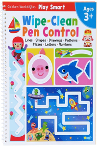 Play Smart Wipe-Clean Pen Control Ages 3-5