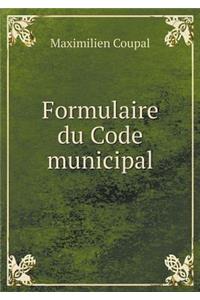 Formulaire du Code municipal