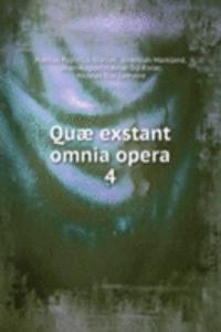 Quae exstant omnia opera