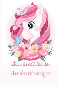 Libro de actividades de unicornio mágico