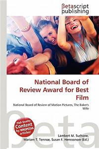 National Board of Review Award for Best Film