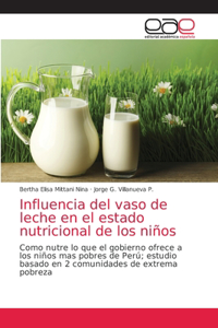 Influencia del vaso de leche en el estado nutricional de los niños