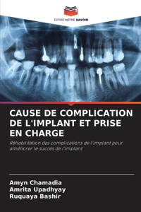 Cause de Complication de l'Implant Et Prise En Charge