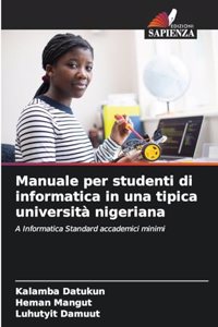 Manuale per studenti di informatica in una tipica università nigeriana