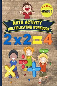 Math activity multiplication workbook grade 1 : Double Digit multiplication,100 Days of Practice, 20 exercises / page