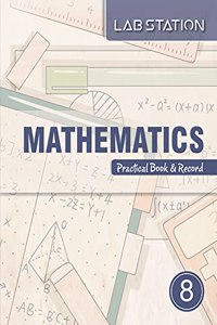 Harbour Press International Lab Station Mathematics Practical Book for Class 8 (9789389775426)