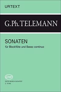 Sonatas for recorder and basso continuo
