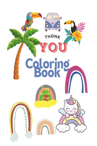 Thank You Coloring Book