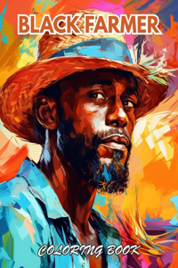 Black Farmer Coloring Book