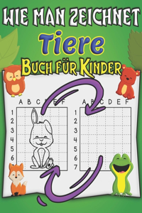 Wie Man Zeichnet Tiere Buch Für Kinder