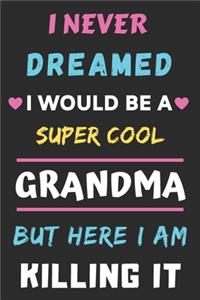 I Never Dreamed I Would Be A Super Cool Grandma But Here I am Killing It