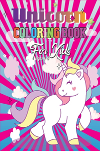 Unicorn Coloring Book for Kids Ages 4-8