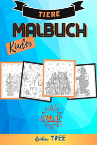 Kinder Malbuch Tiere