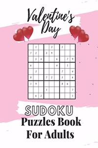 Valentine's Day Sudoku Puzzles Book For Adults