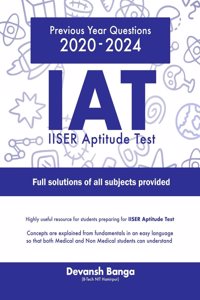 IAT IISER Aptitude Test: IISER Aptitude Test Previous Year Questions along with COMPLETE SOLUTIONS OF ALL SUBJECTS