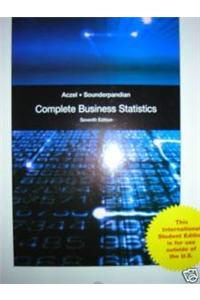 Complete Business Statistics