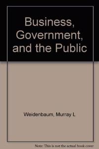 Business, Government, and the Public