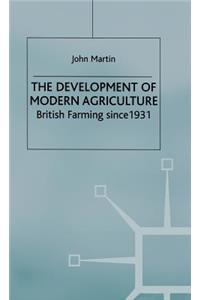 The Development of Modern Agriculture