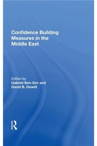 Confidence Building Measures in the Middle East