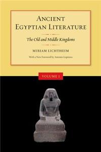 Ancient Egyptian Literature, Volume I