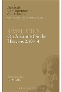 On Aristotle on the Heavens 2.10-14