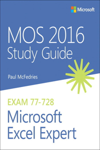 MOS 2016 Study Guide for Microsoft Excel Expert