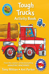 Amazing Machines Tough Trucks Sticker Activity Book