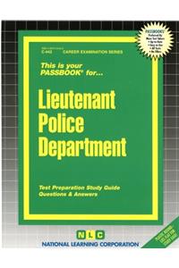 Lieutenant Police Department