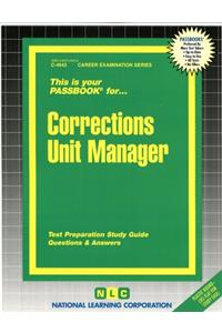 Corrections Unit Manager