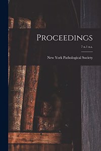 Proceedings; 7 n.1 n.s.