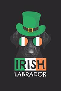 Labrador Retriever Notebook 'St. Patrick's Day' - Gift for Dog Lovers - Labrador Retriever Journal
