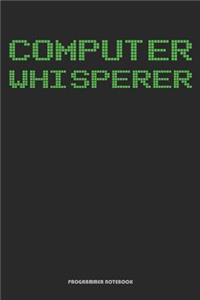 Computer Whisperer Programmer Notebook