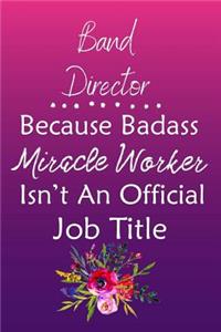 Bank Director Because Bad Ass Miracle Worker Isn't An Official Job Title