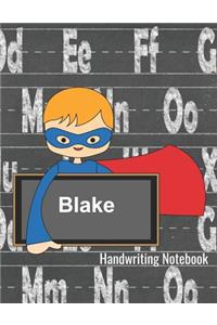 Handwriting Notebook Blake
