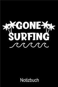 GONE SURFING Notizbuch