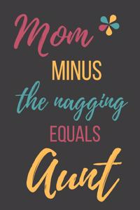 Mom Minus Nagging Equals Aunt