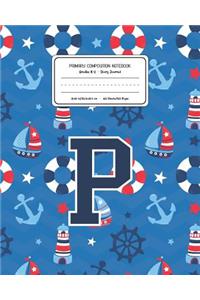 Primary Composition Notebook Grades K-2 Story Journal P