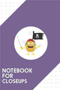 Notebook for Closeups