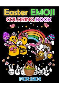 Easter Emoji Coloring Book for Kids