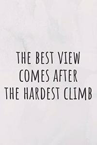 The Best View Comes After the Hardest Climb