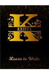 Krista Learn To Write