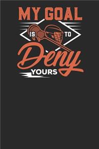 My Goal is to Deny Yours