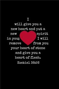 I Will Give You A New Heart And Put A New Spirit In You