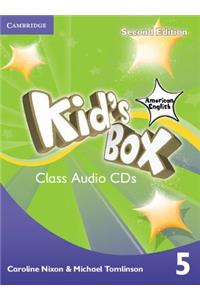 Kid's Box American English Level 5 Class Audio CDs (3)