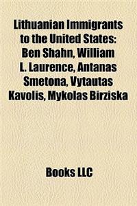 Lithuanian Immigrants to the United States