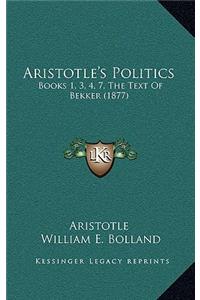 Aristotle's Politics