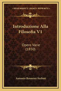 Introduzione Alla Filosofia V1