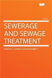 Sewerage and Sewage Treatment
