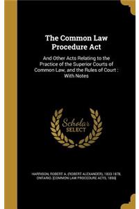 Common Law Procedure Act