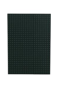 Black on Grey (Quadro) A4 Lined Notebook
